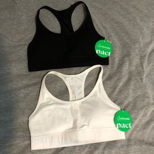 Pact organic cotton bras